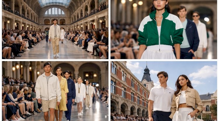 Lacoste İlkbahar/Yaz 2026 Koleksiyonu Paris’te Zamansız Şıklığı Yeniden Yazdı: Lycée Carnot’ta Moda, Spor ve Mirasın Buluşması